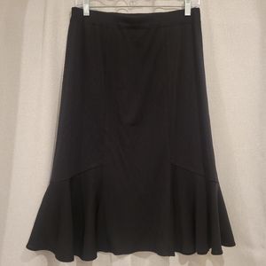 Misook Midi Fit and Flare Skirt Size Small